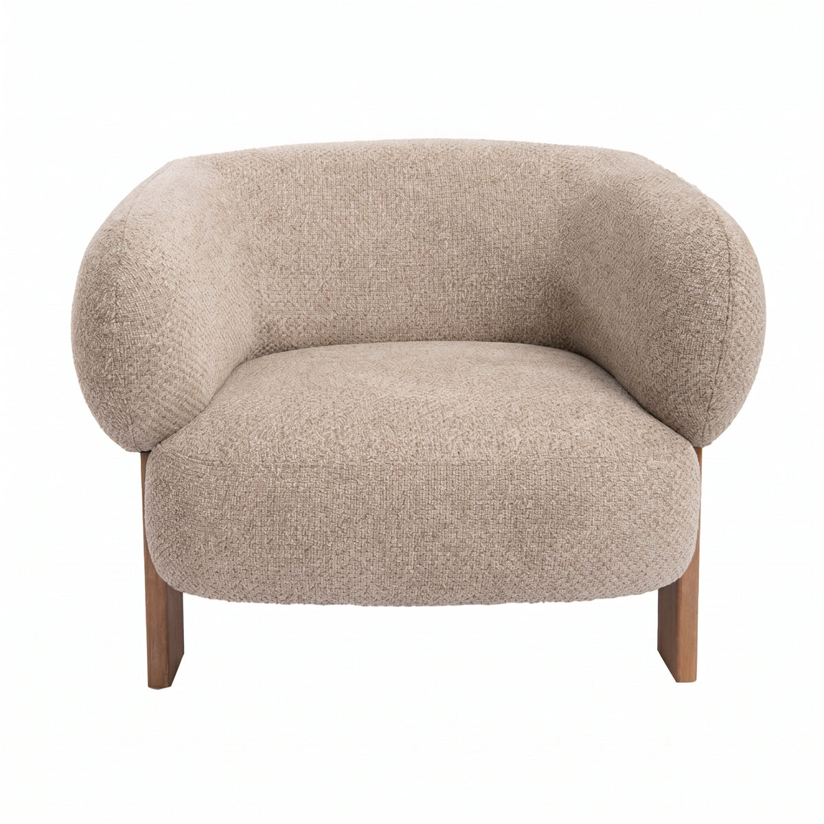 Sessel Nomy Taupe kompakter Polstersessel im Bezug Opulence 8 | PTMD bei STUFF Shop kaufen