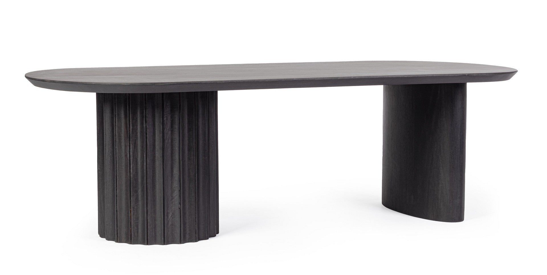 Couchtisch Orissa Schwarz von Bizzotto – massives Mangoholz, B 130 × T 65 × H 40 cm im STUFF Shop