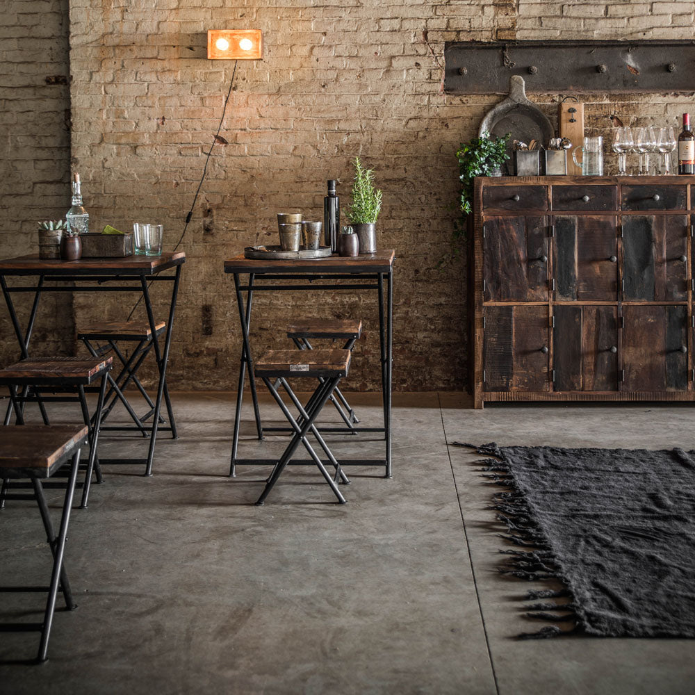 Bistrotisch Klapptisch Vintage Industrial Style | STUFF Shop