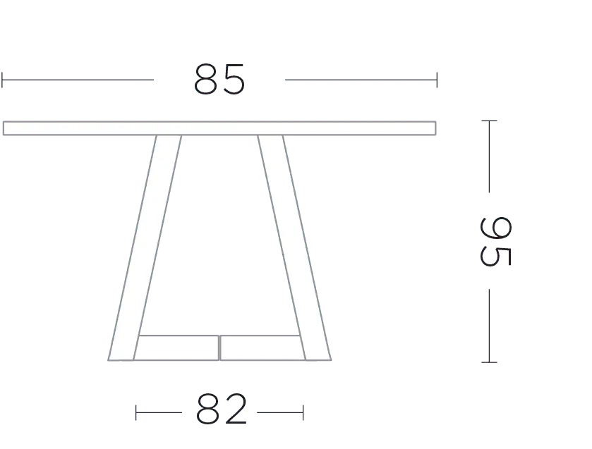 Outdoor Bartisch Dennis Bistro