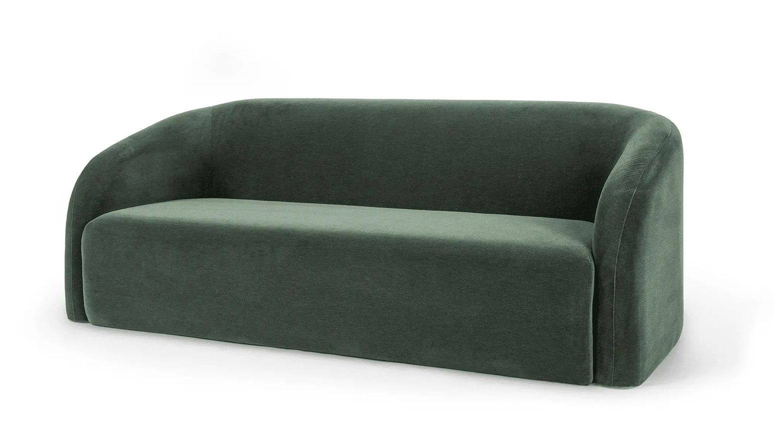 Sofa Damian 3-Sitzer in Forest aus der Gommaire Organic Living Kollektion