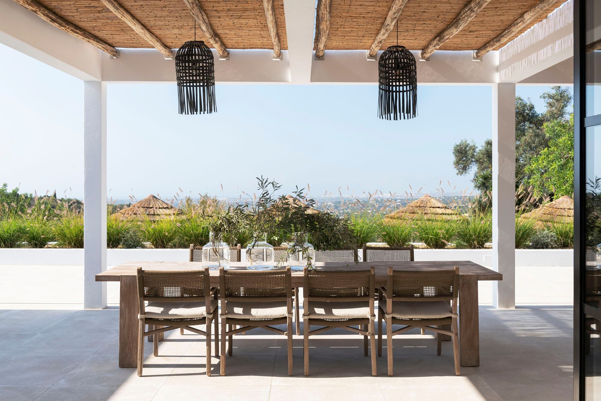 Outdoor Esstisch Maximus mit Armchair Fiona - Gommaire I STUFF Shop