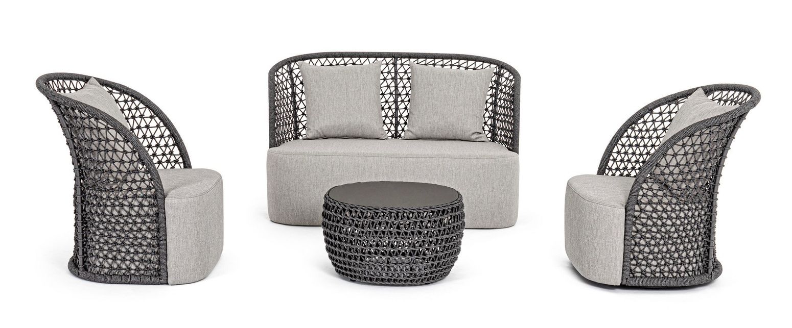 Outdoor Sofa Cuyen Anthra Bizzotto | STUFF Shop