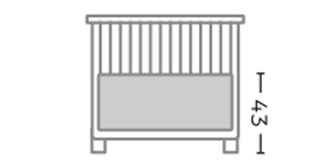 Maße Outdoor-Sessel Carol inkl. Polster - Gommaire