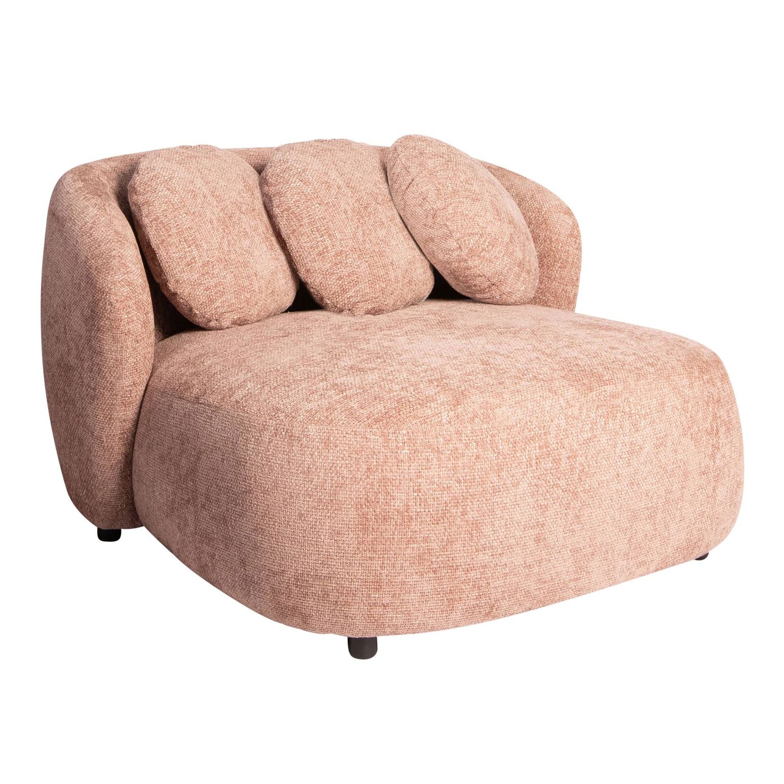 Aphrodite Loveseat von PTMD in Pink mit Kissen
