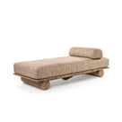 Sonnenliege Edge Teak Natural Grey