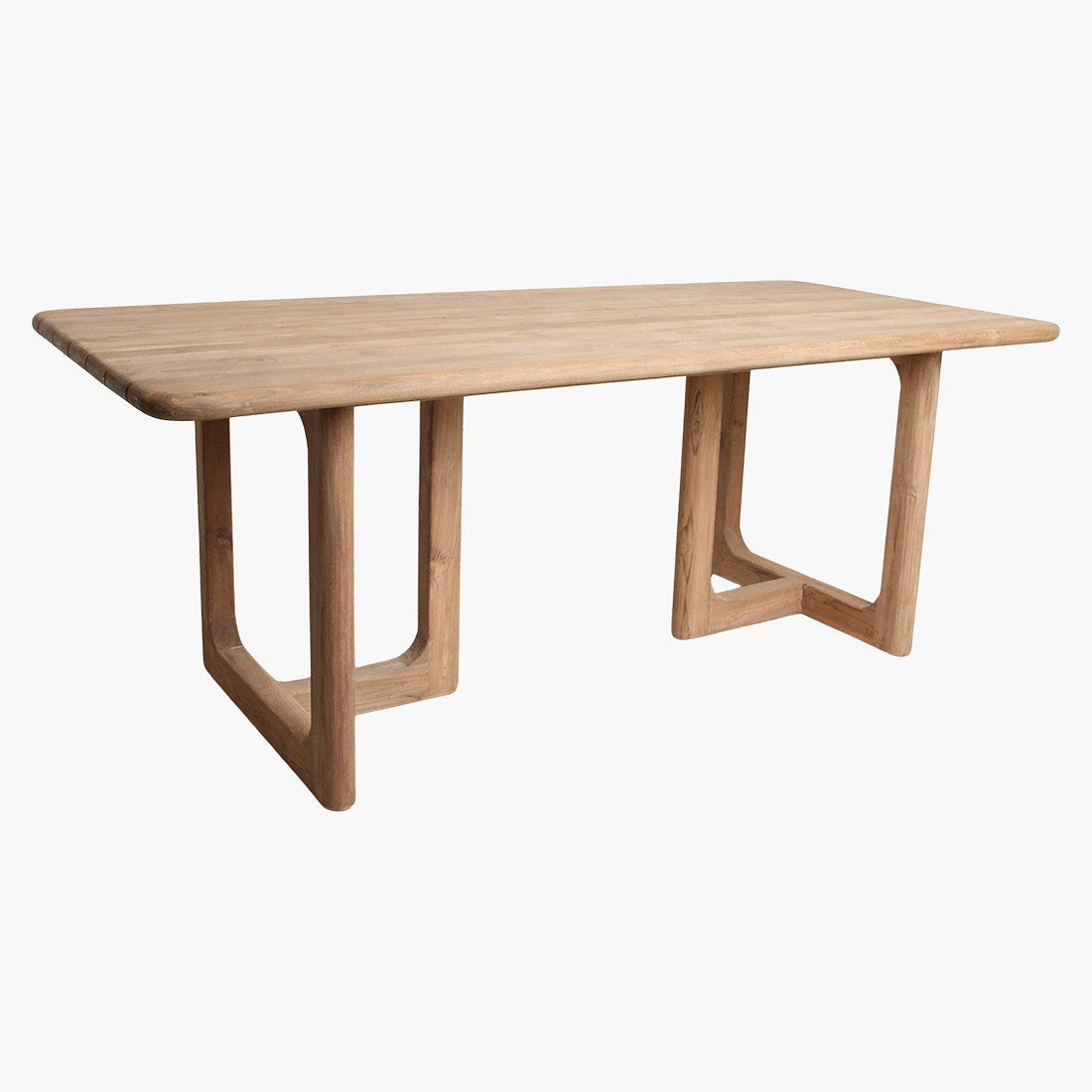 Outdoor-Esstisch Teakscape Primavera aus recyceltem Teakholz, 200 cm | STUFF Shop
