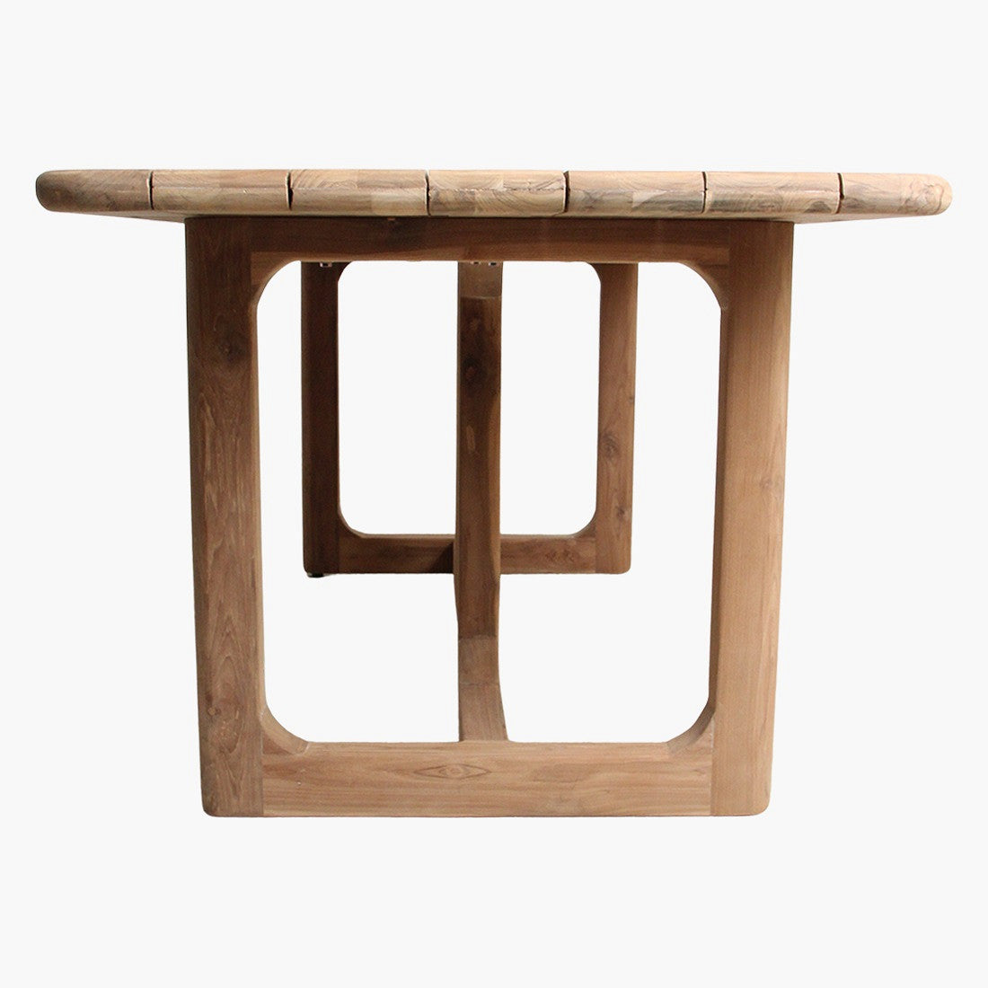 Outdoor-Esstisch Teakscape Primavera aus recyceltem Teakholz, 200 cm | STUFF Shop