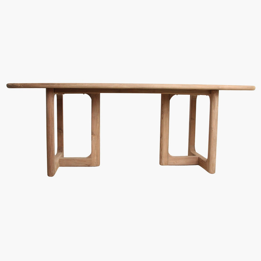 Outdoor-Esstisch Teakscape Primavera aus recyceltem Teakholz, 200 cm | STUFF Shop
