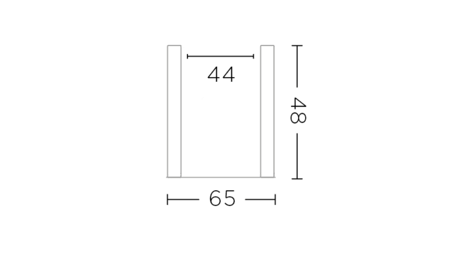 Gommaire Pflanzkorb Nell aus Rattan für Outdoor - Maße | Gommaire bei STUFF Shop kaufen