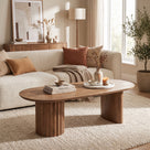 Couchtisch Orissa Natur | 130×65 cm