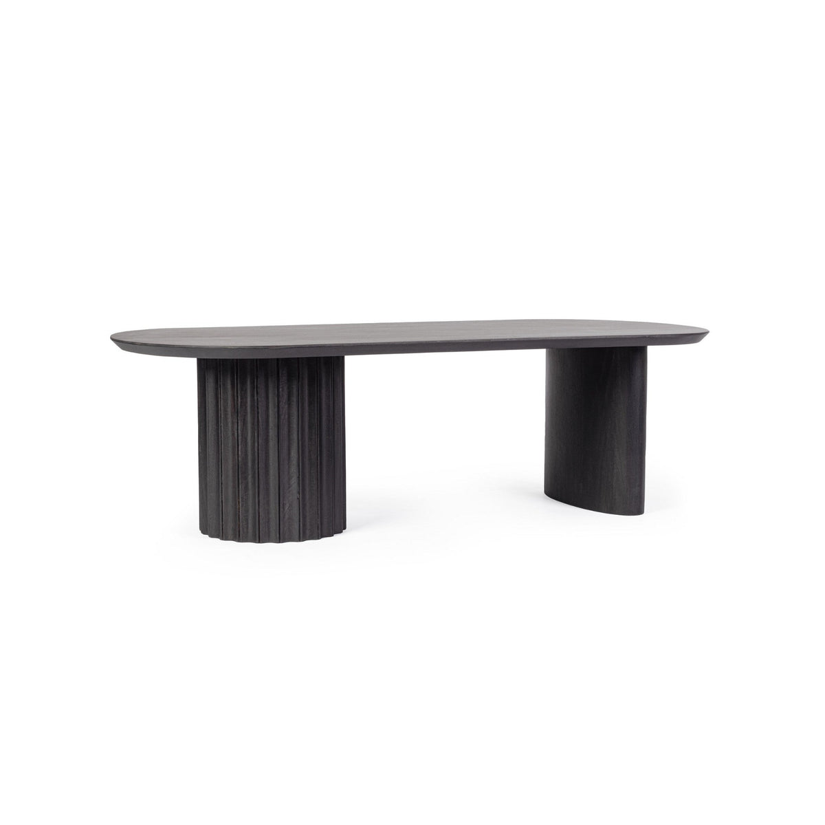 Couchtisch Orissa Schwarz von Bizzotto – massives Mangoholz, B 130 × T 65 × H 40 cm im STUFF Shop