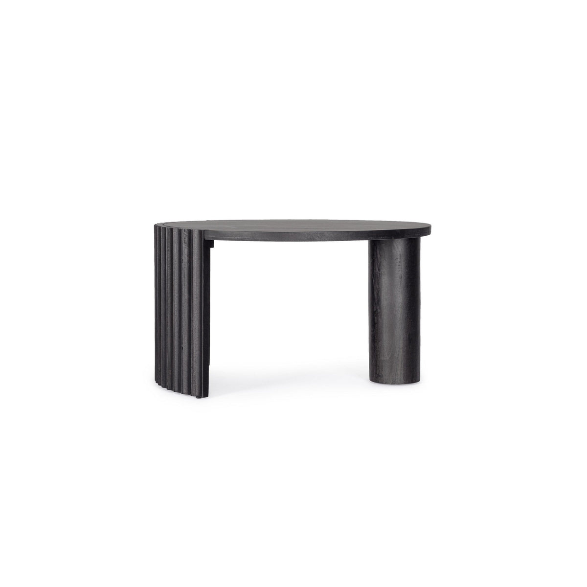 Couchtisch Orissa Schwarz von Bizzotto – Mangoholz, Detail, im STUFF Shop