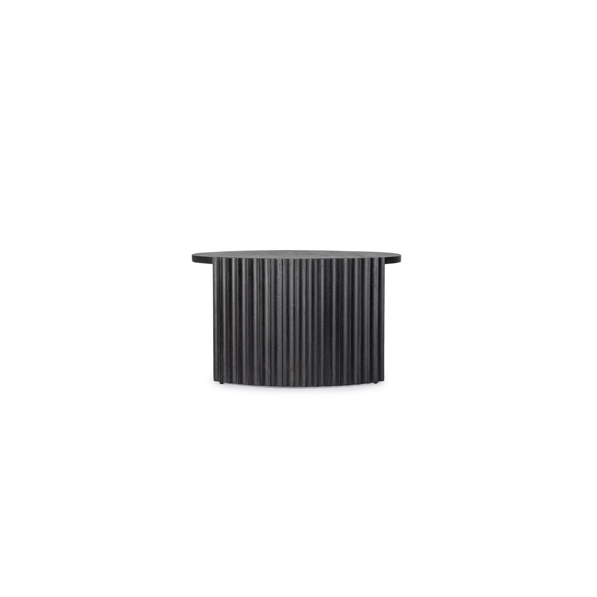 Couchtisch Orissa Schwarz von Bizzotto – Mangoholz, Detail, im STUFF Shop