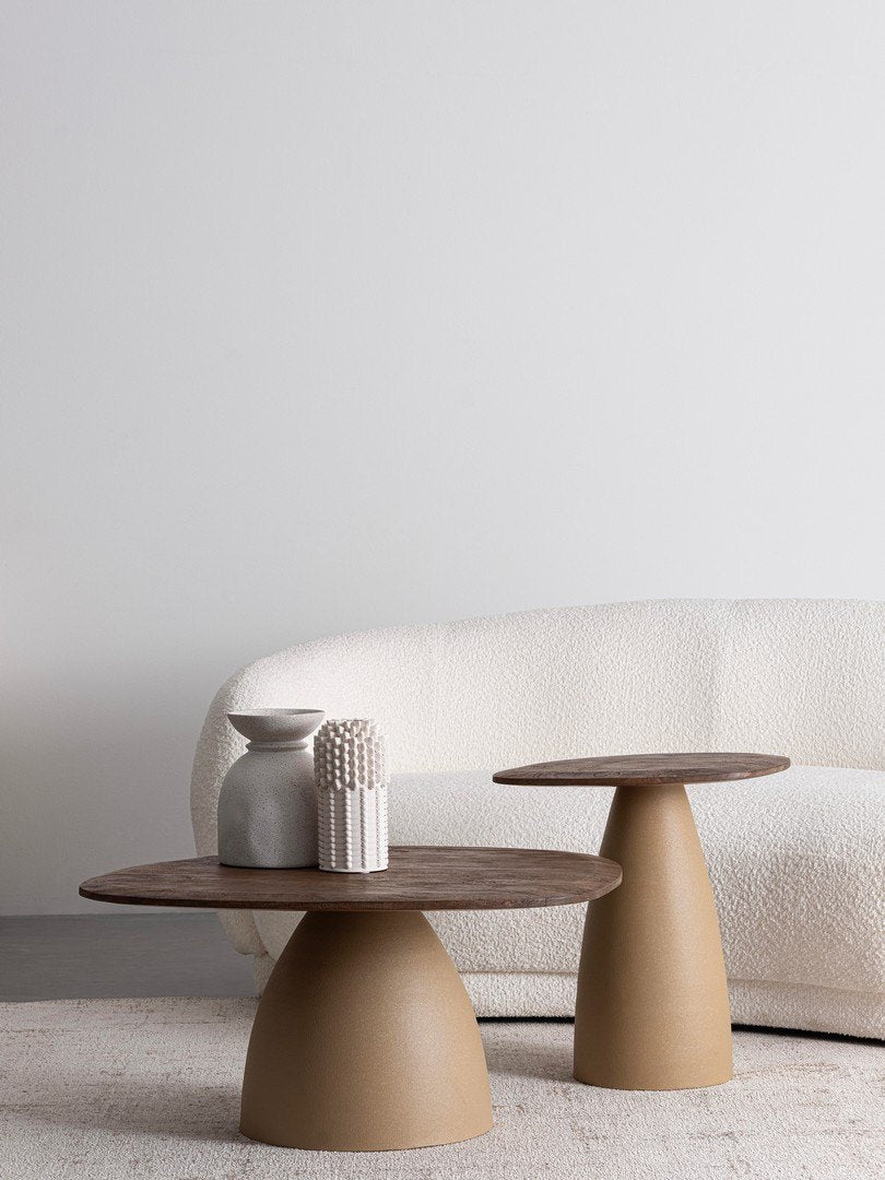 Couchtisch Stanley Rustic Braun von Bizzotto, Herstellerfoto