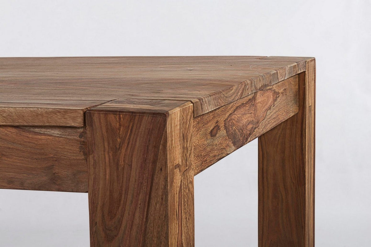 Ausziehtisch Salford 200-300 × 100 von Bizzotto, Nahaufnahme von Material und Verarbeitung
