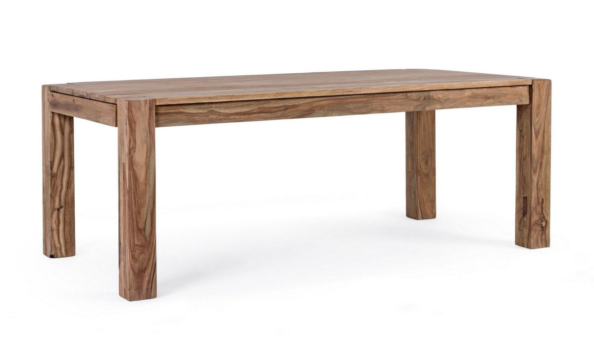 Ausziehtisch Salford 200-300 × 100 von Bizzotto, freigestellt aus einem weiteren Blickwinkel