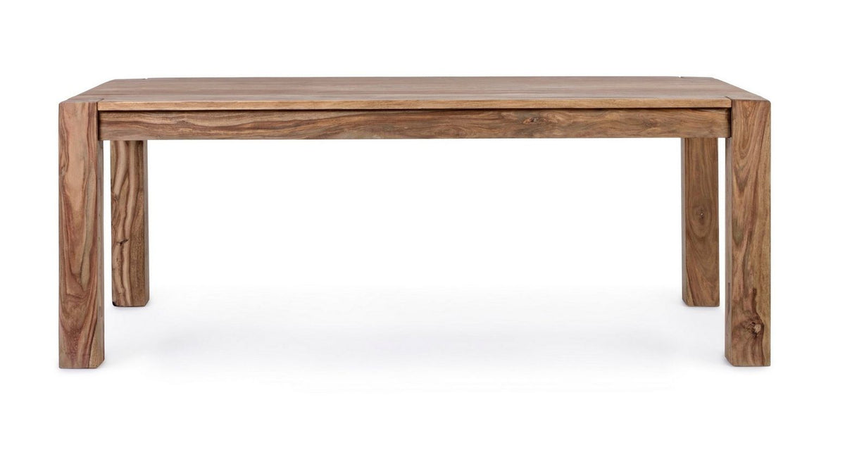 Ausziehtisch Salford 200-300 × 100 von Bizzotto, freigestellt aus einem weiteren Blickwinkel