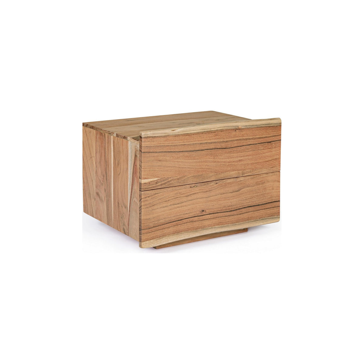 Nachttisch Aron von Bizzotto, freigestellt, B 60 × T 45 × H 45 cm, Richtwerte wegen Handarbeit