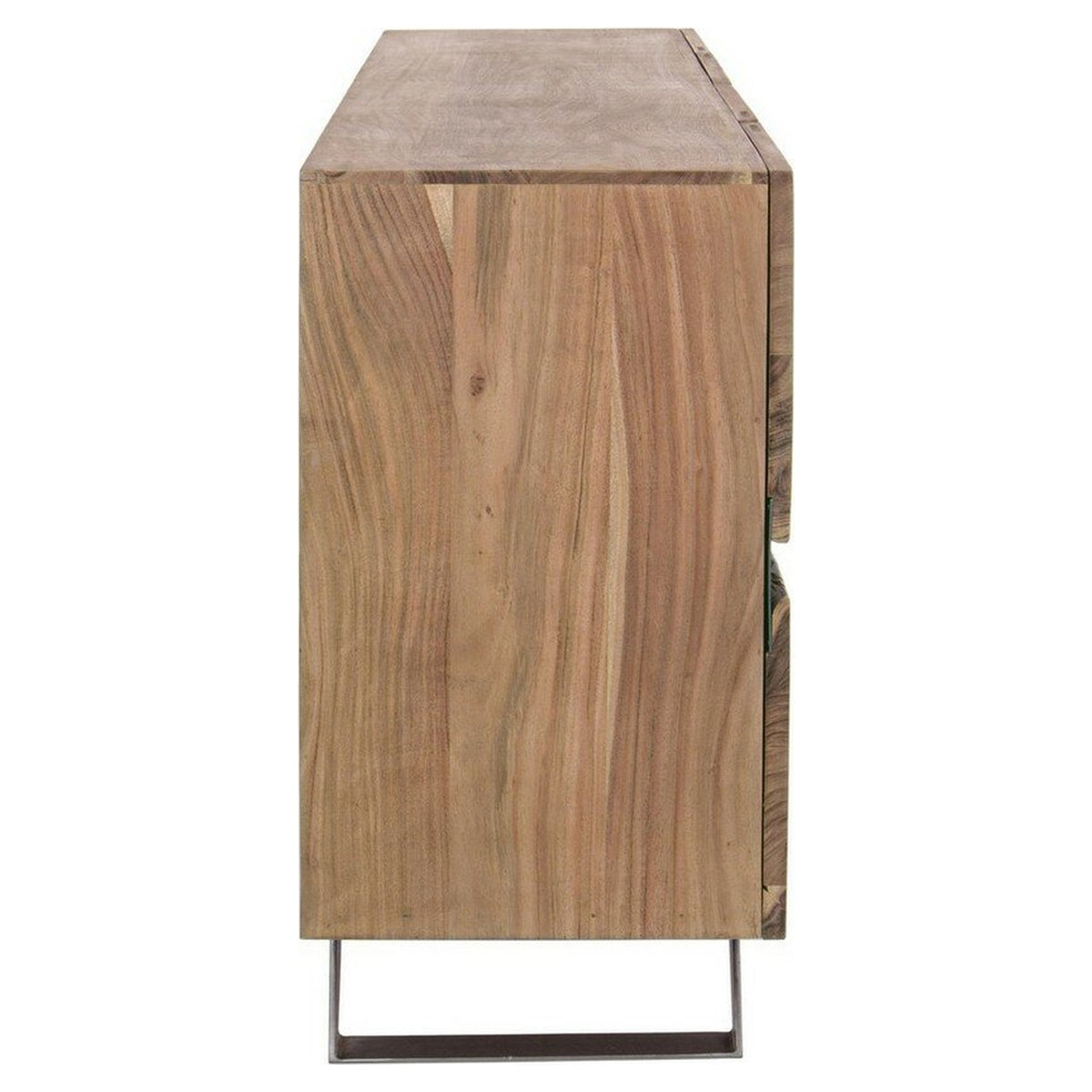 Sideboard Aron 4 Türen von Bizzotto in der Seitenansicht