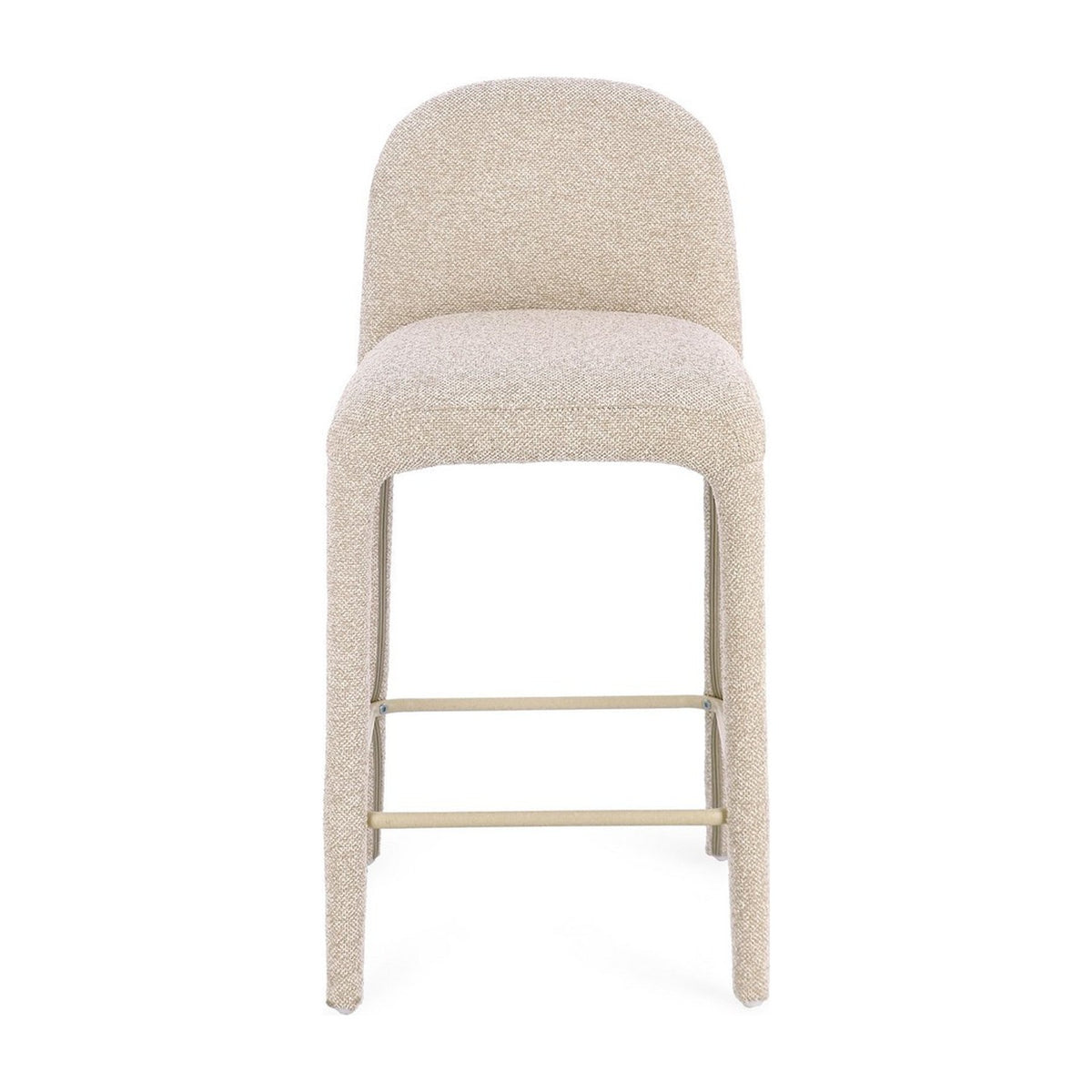 Tresenstuhl Antara Beige von Bizzotto, freigestellt
