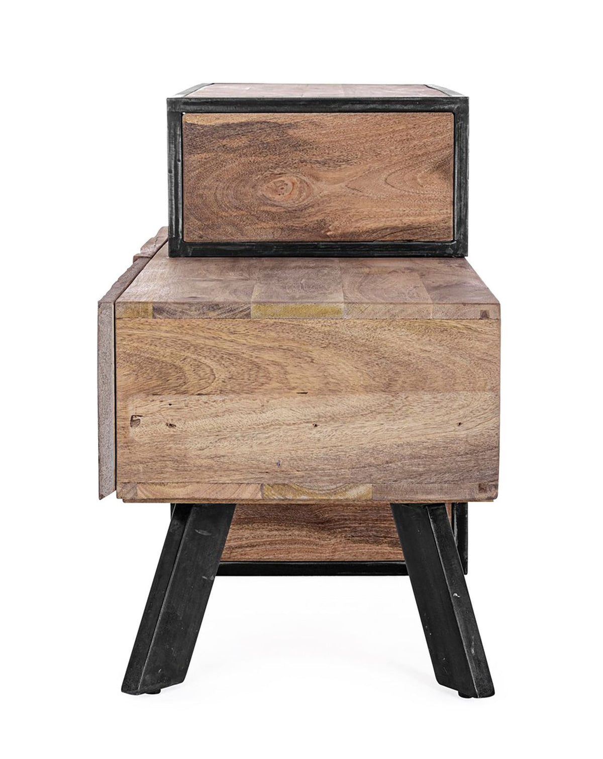 TV-Schrank Manchester 145 cm von Bizzotto, freigestellt aus einem weiteren Blickwinkel