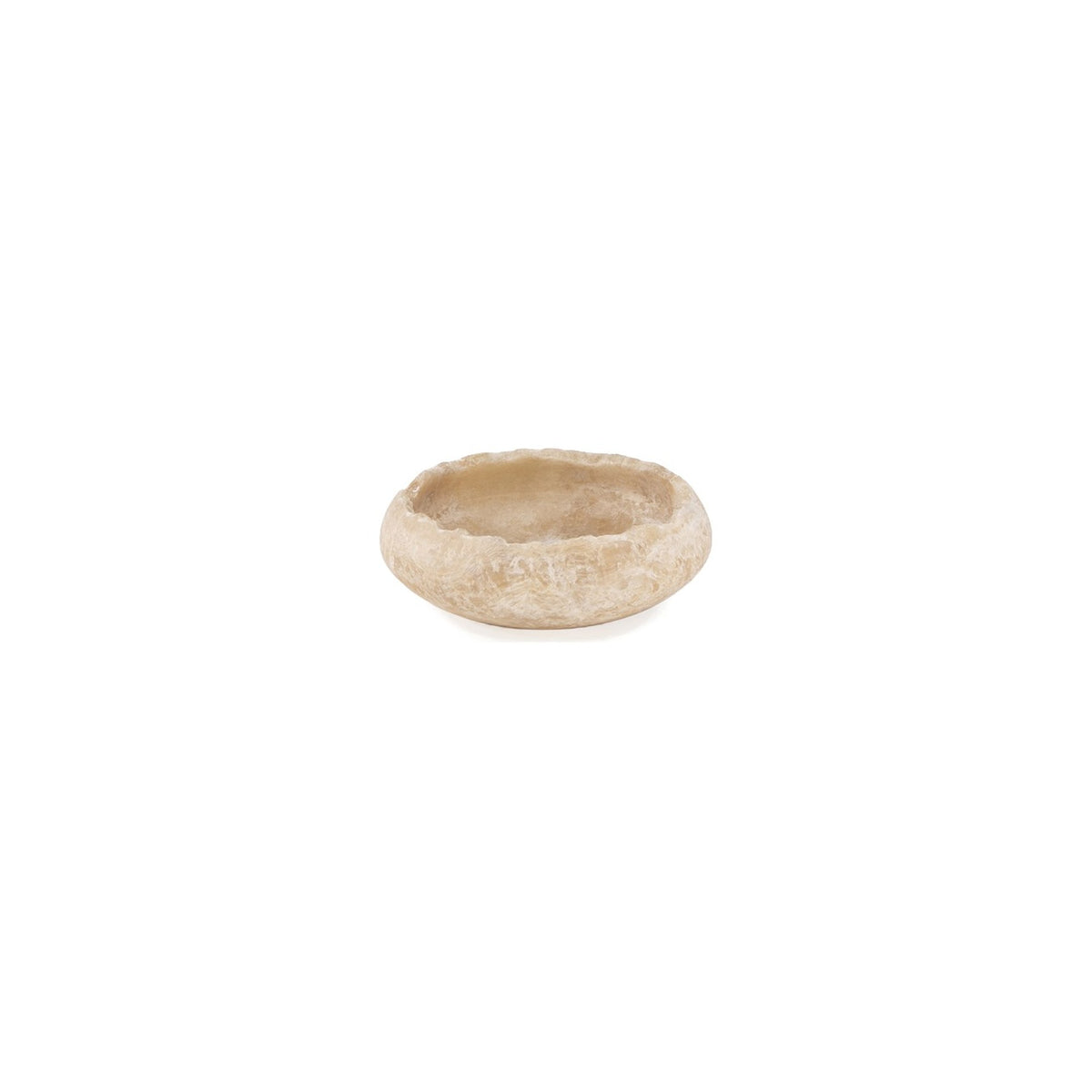 Schale Nova Onyx Small von Gommaire, Onyx, Ø 27 × H 8,8 cm, Freisteller
