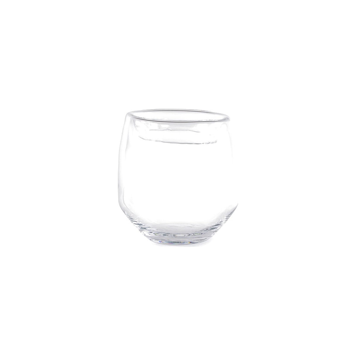Vase Saffron Klarglas Small von Gommaire, Klarglas, Ø 29 × H 30 cm, Freisteller