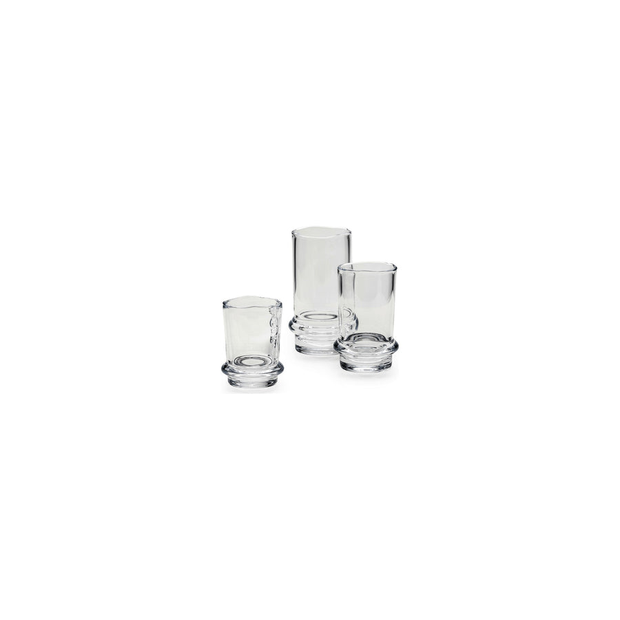 Becher Ali Klarglas Medium von Gommaire, Klarglas, Ø 7,5 × H 13,5 cm