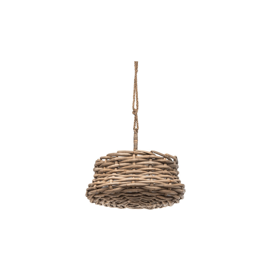Hängekorb Luca von Gommaire, CL Rattan, Ø 60 × H 30 cm