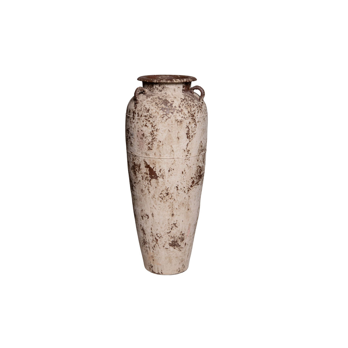 Bodenvase Robena Creme antik 90 cm, Freisteller