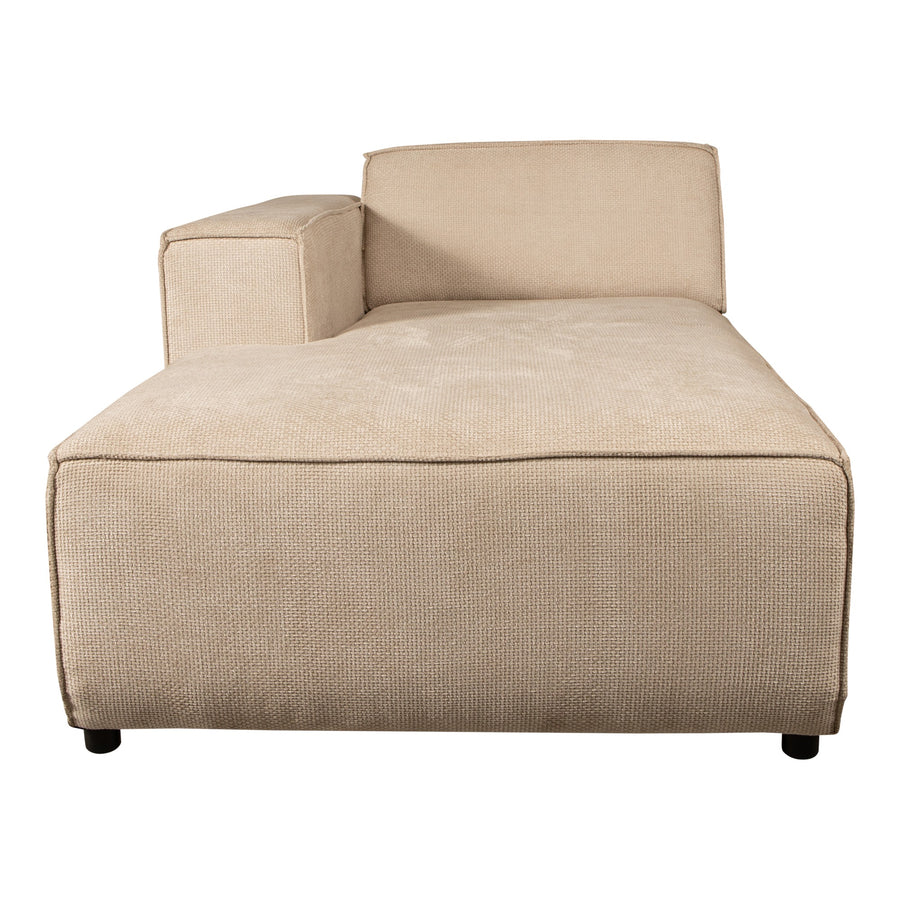 Chaiselongue-Modul Trapani mit Armlehne links von PTMD, Freisteller