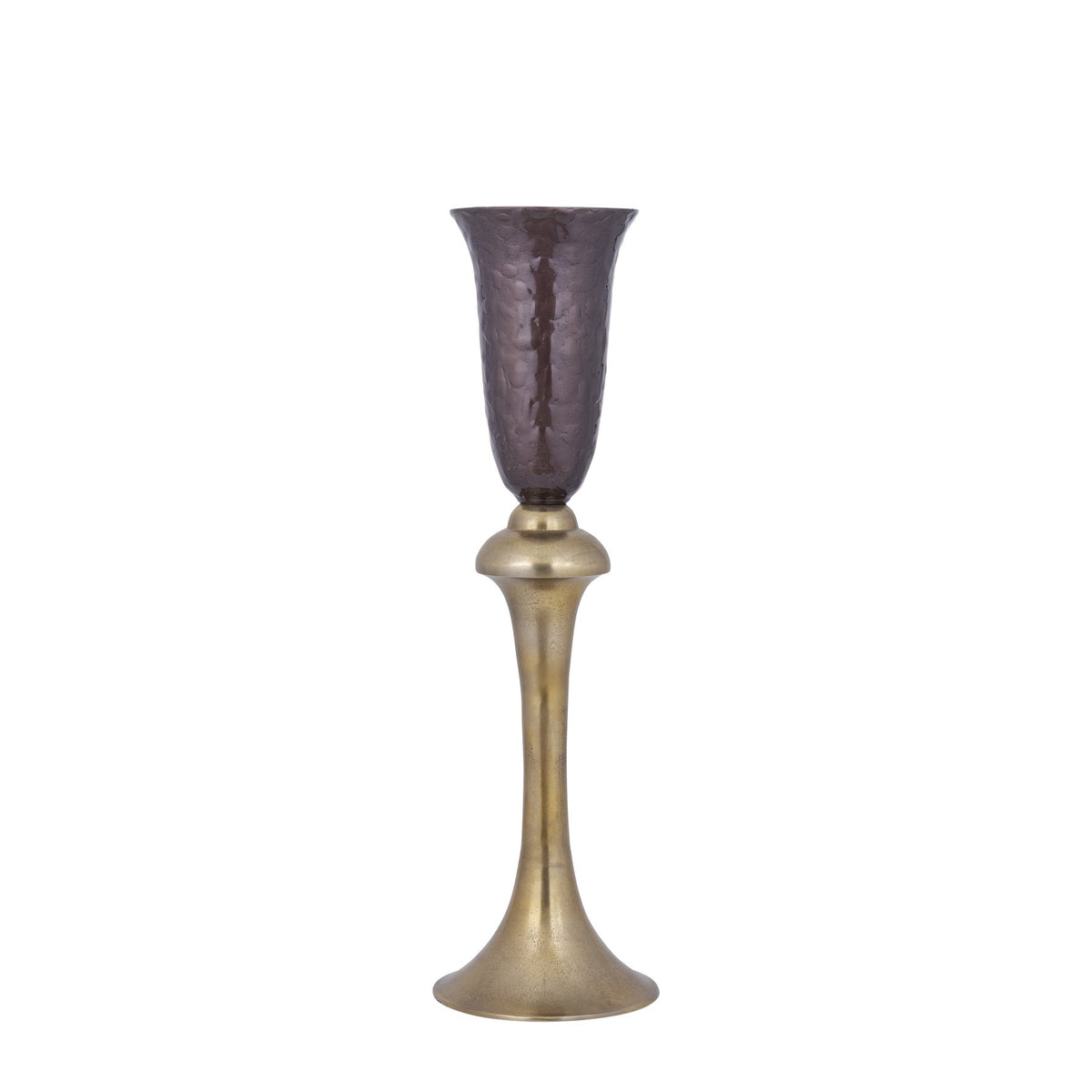 Kelchvase Lysse Dunkelbraun 93,5 cm, Freisteller