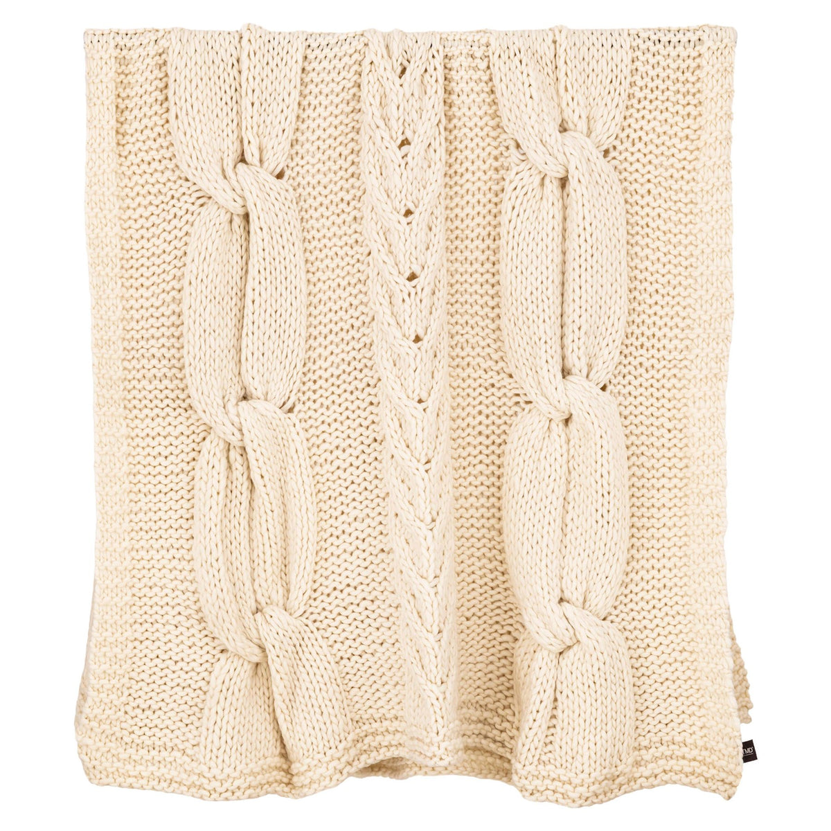 PTMD Rama Strickplaid Creme