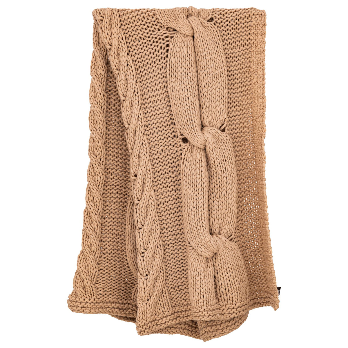 PTMD Rama Strickplaid Taupe