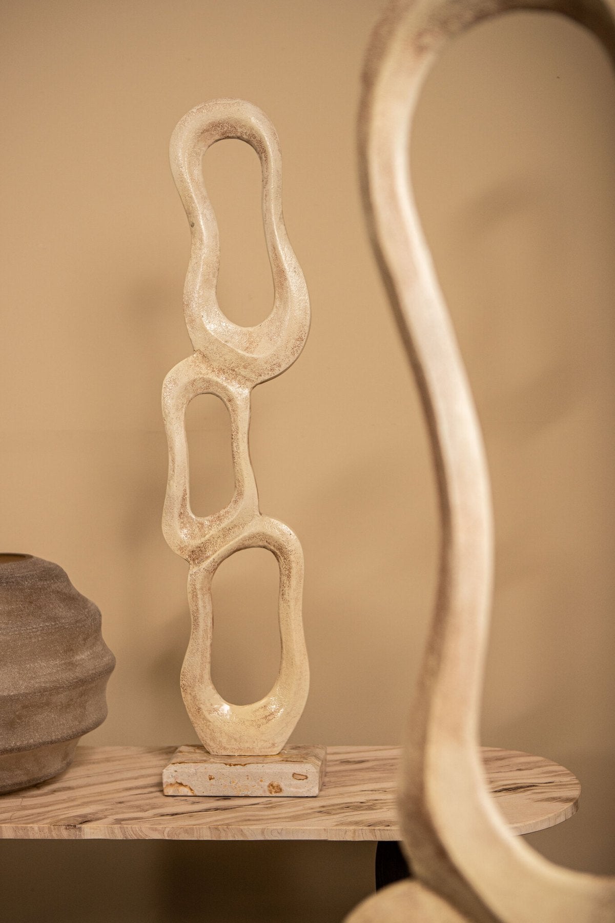 PTMD Camare Skulptur Beige