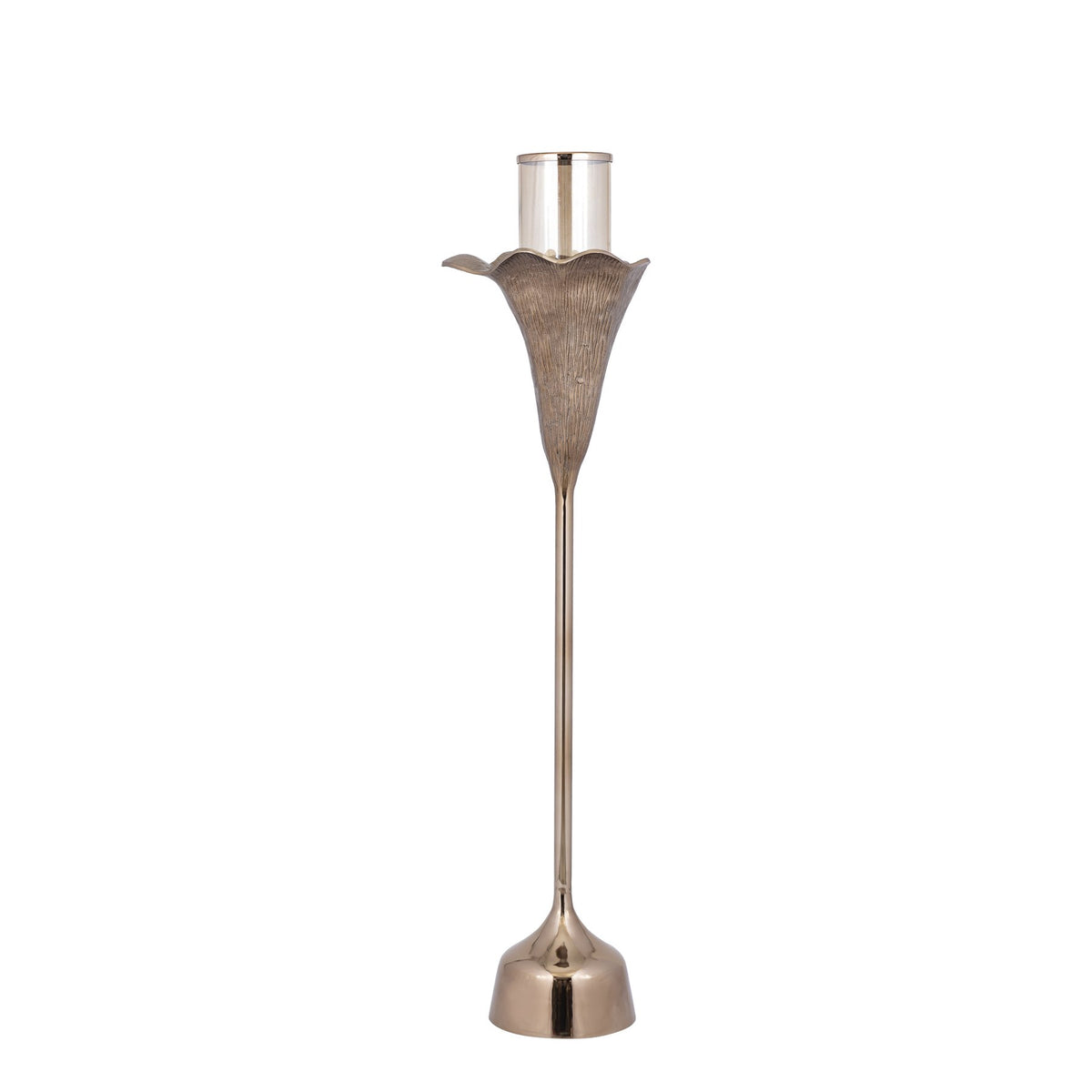 Windlicht Kourtney Bronze 106 cm, Freisteller