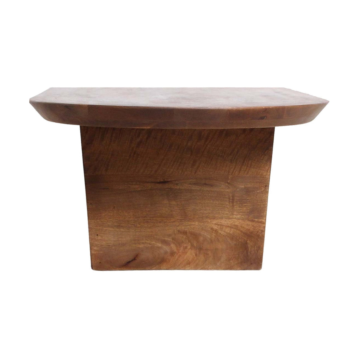 Couchtisch Curvo oval aus Mangoholz, 140 x 60 cm | Freisteller | STUFF Loft