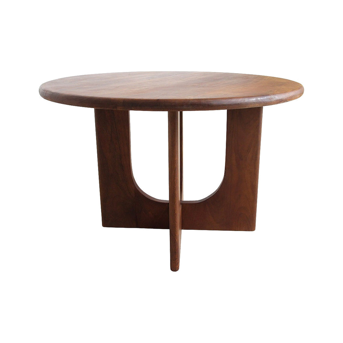 Esstisch Curvo rund aus Mangoholz, Ø 120 cm | Freisteller | STUFF Loft