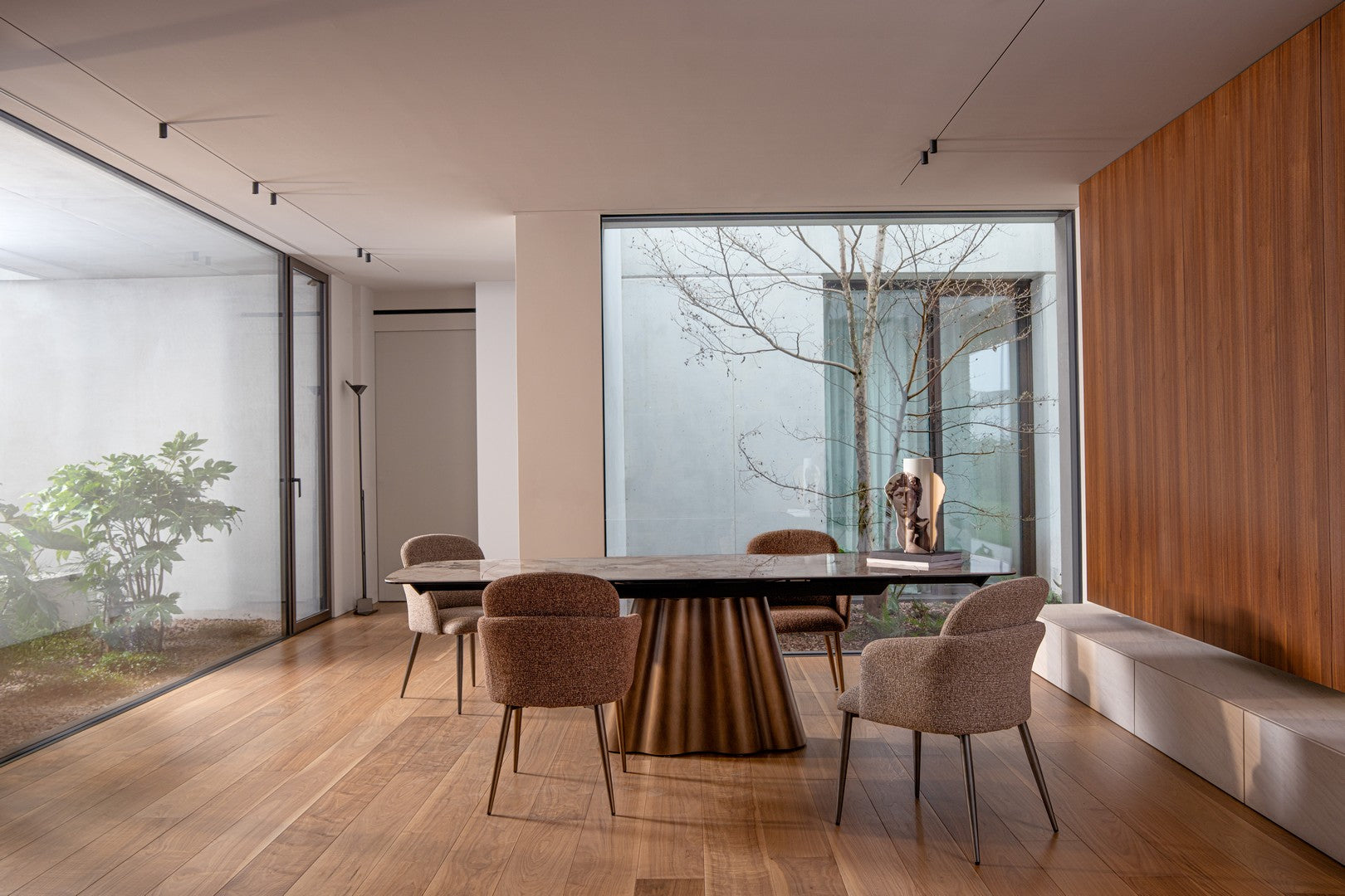 Ausziehtisch Mirvana Patagonia im Esszimmer, Wohnbeispiel