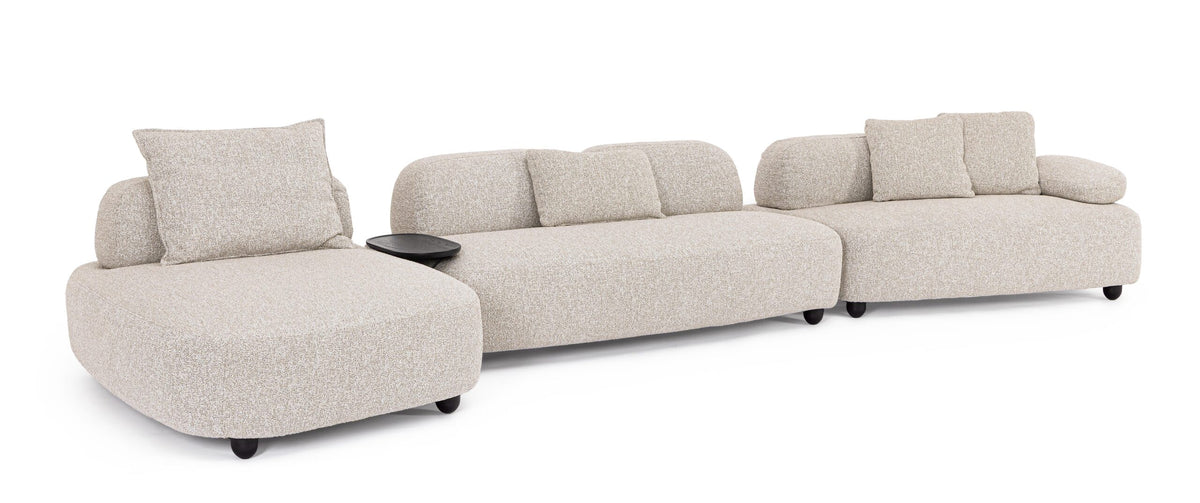 Ecksofa Iside von Bizzotto, Detailaufnahme von Gestell und Verarbeitung (2), im STUFF Shop