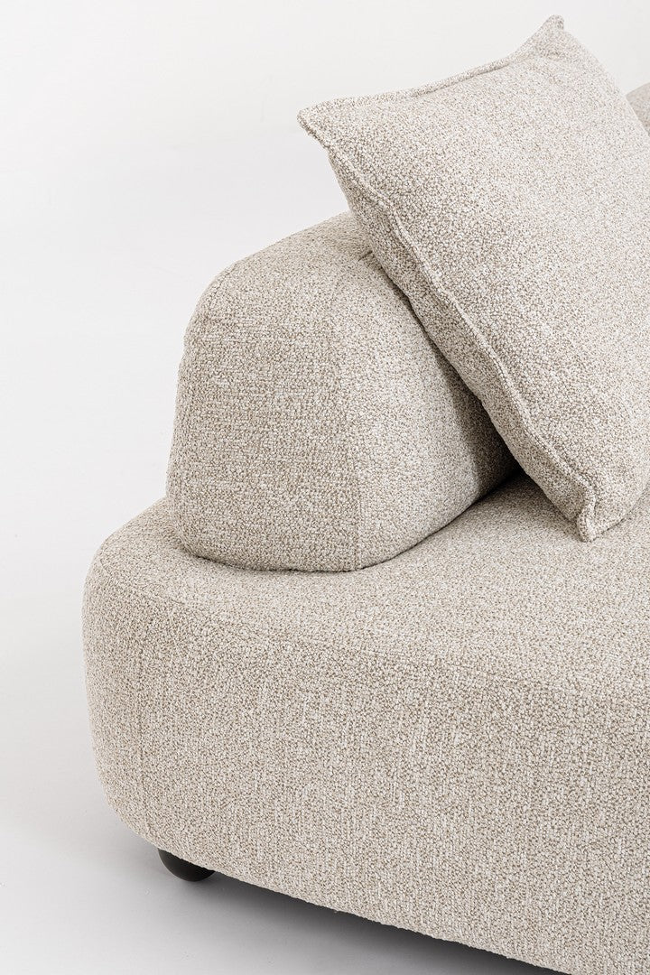 Ecksofa Iside von Bizzotto, Nahaufnahme von Bezug und Verarbeitung (1), im STUFF Shop