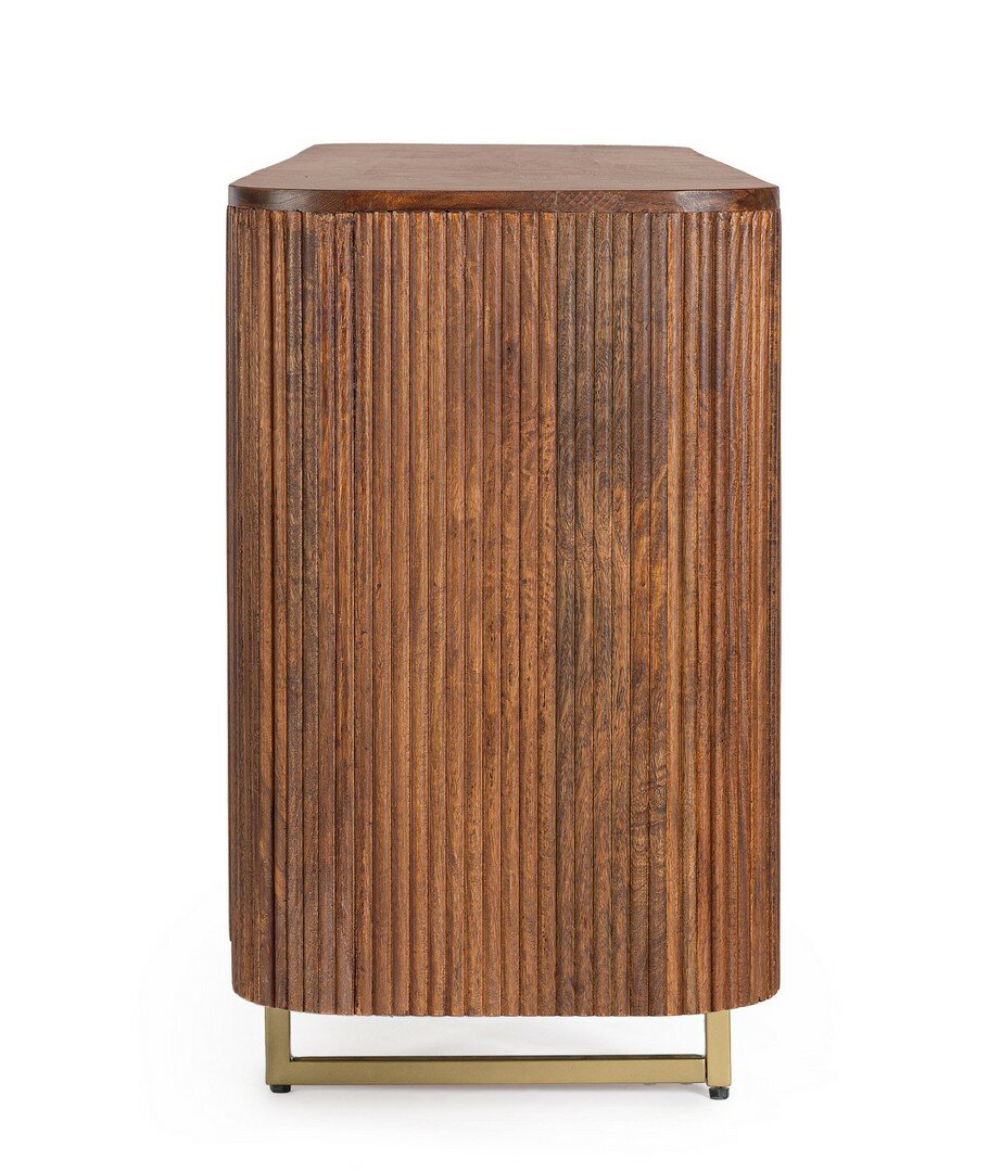 Sideboard Vilas aus Mangoholz, Seitenansicht