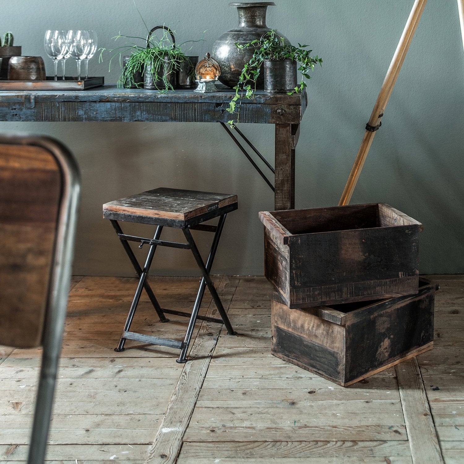 Bistrohocker vintage Living Factory collection STUFF Loft
