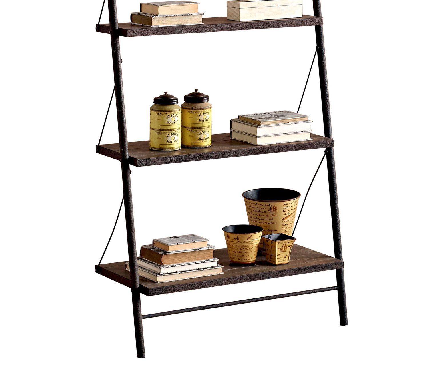 Leiterregal im Industrial Vintage Design von Dialma Brown | STUFF Shop