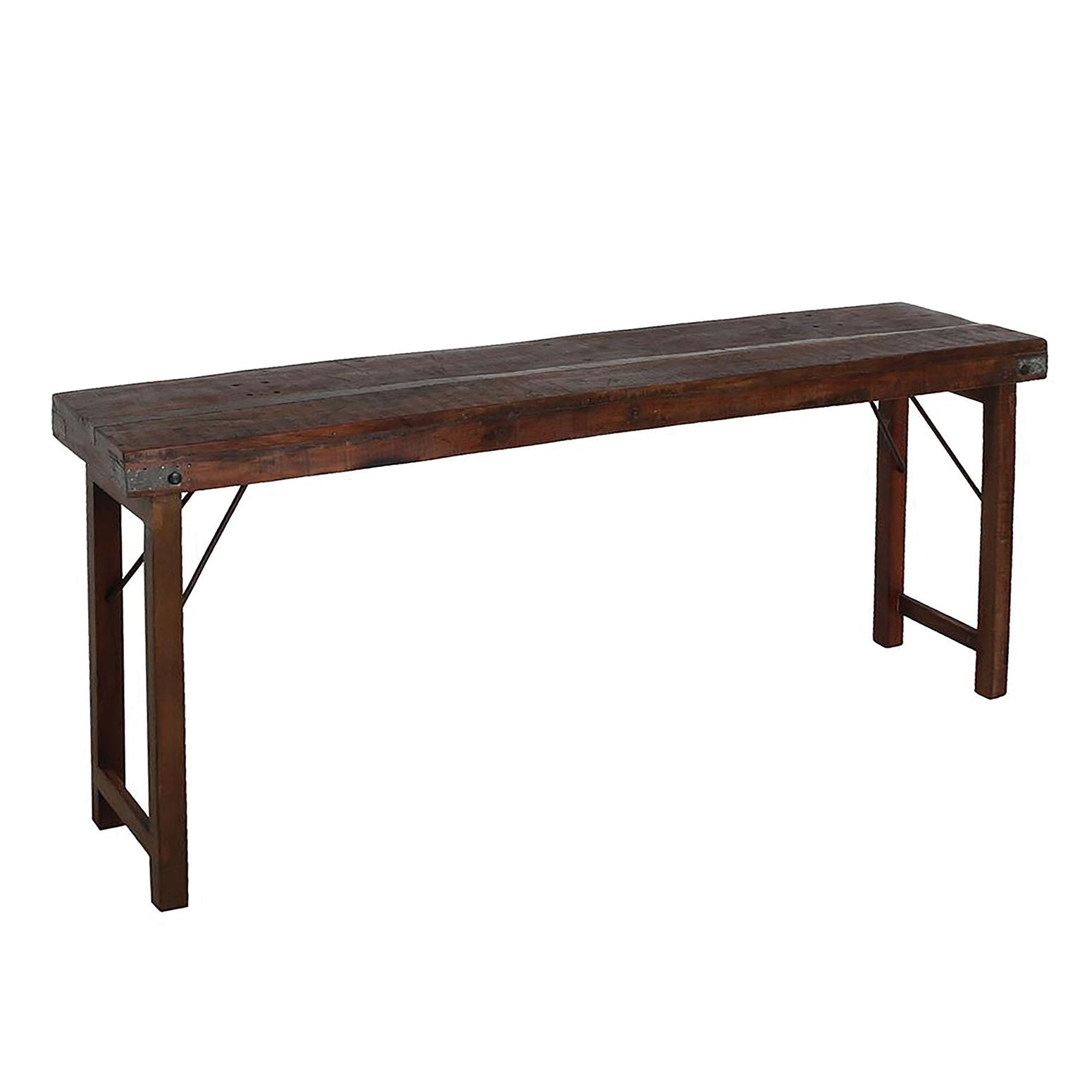 Konsolen-Tisch Vintage Living Shabby-Chic Braun | STUFF Loft