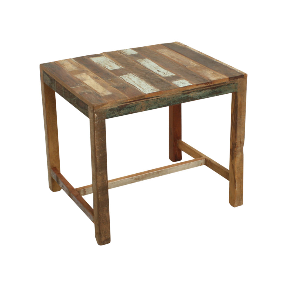 Kinderspieltisch aus Holz in Vintage Shabby-Chic