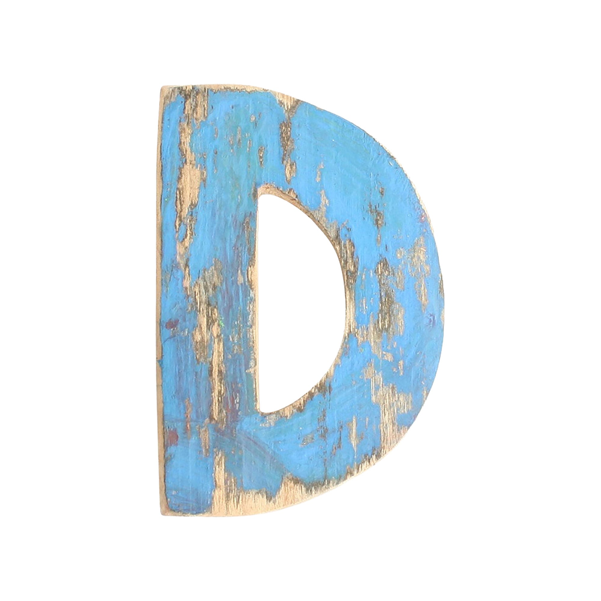 Dekobuchstaben Vintage aus Bootsholz