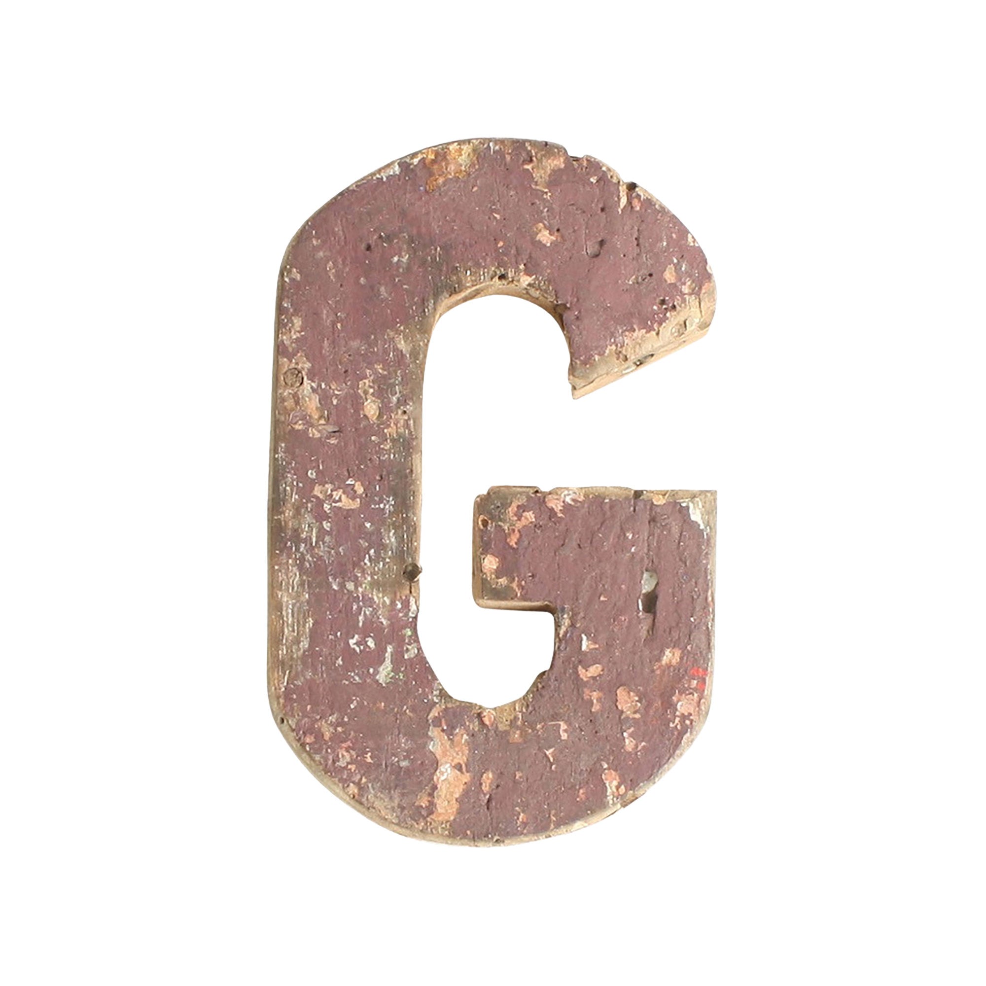 Dekobuchstaben Vintage aus Bootsholz