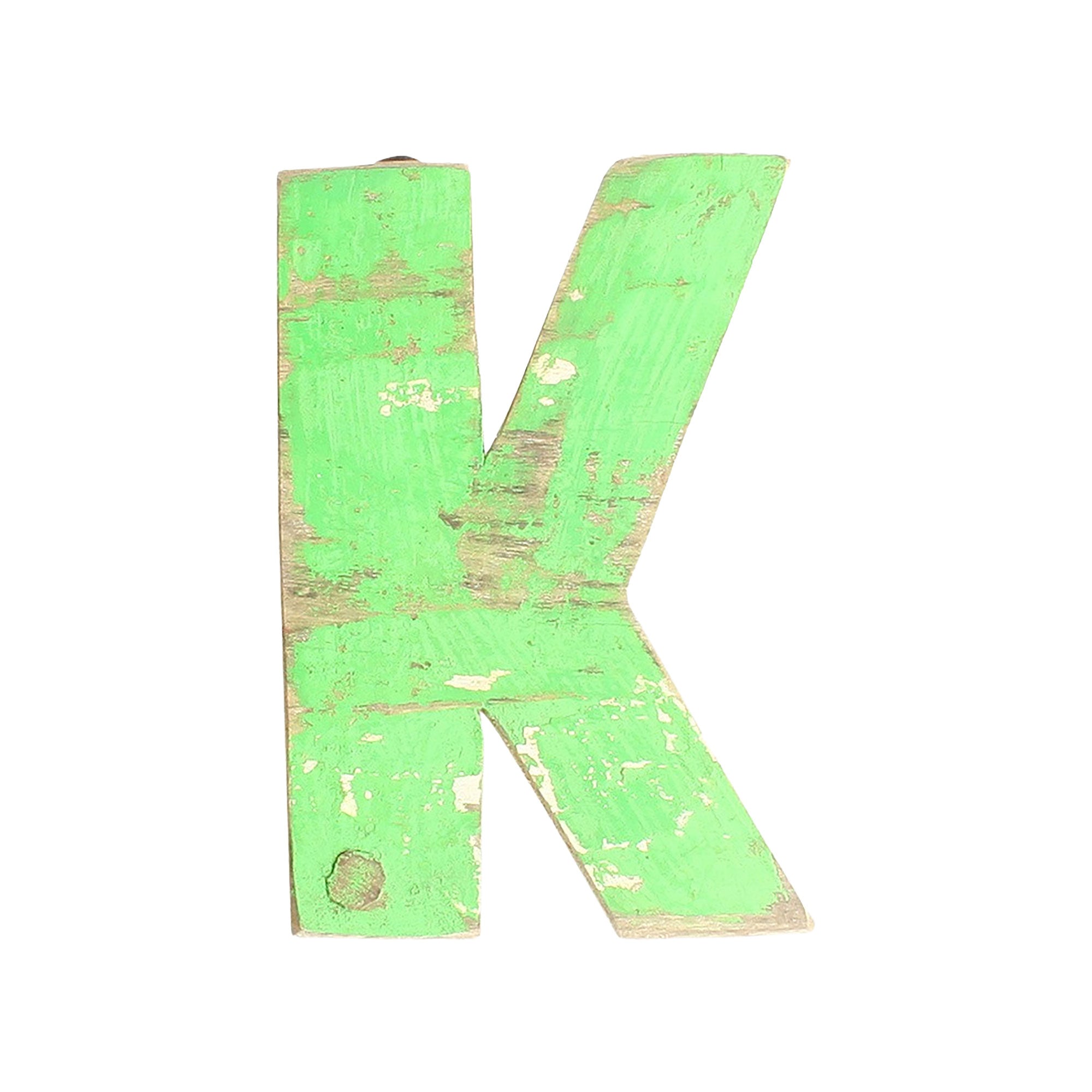 Dekobuchstaben Vintage aus Bootsholz